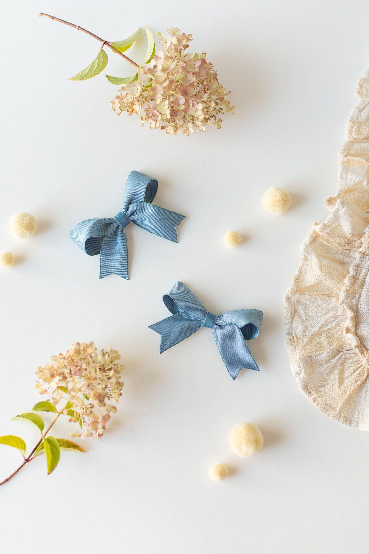 French Blue Pigtail Set