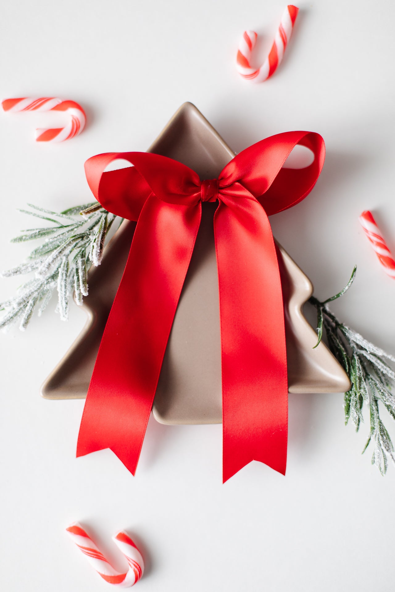 Large Red Satin Hair Bow